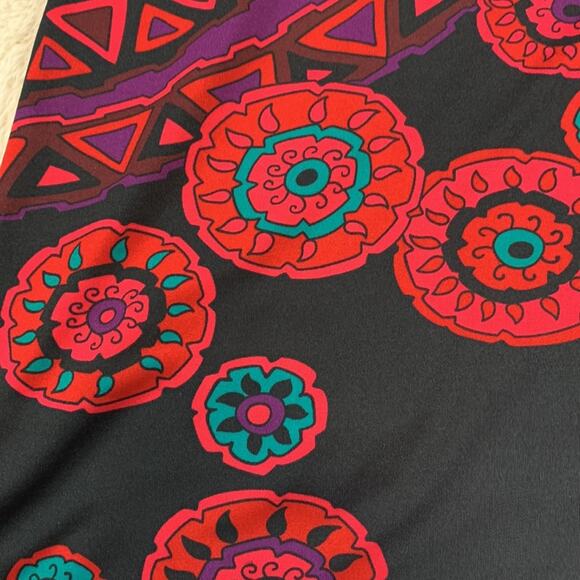 JB Julie Brown mandala fit and flare belted dress, size small - Picture 8 of 10